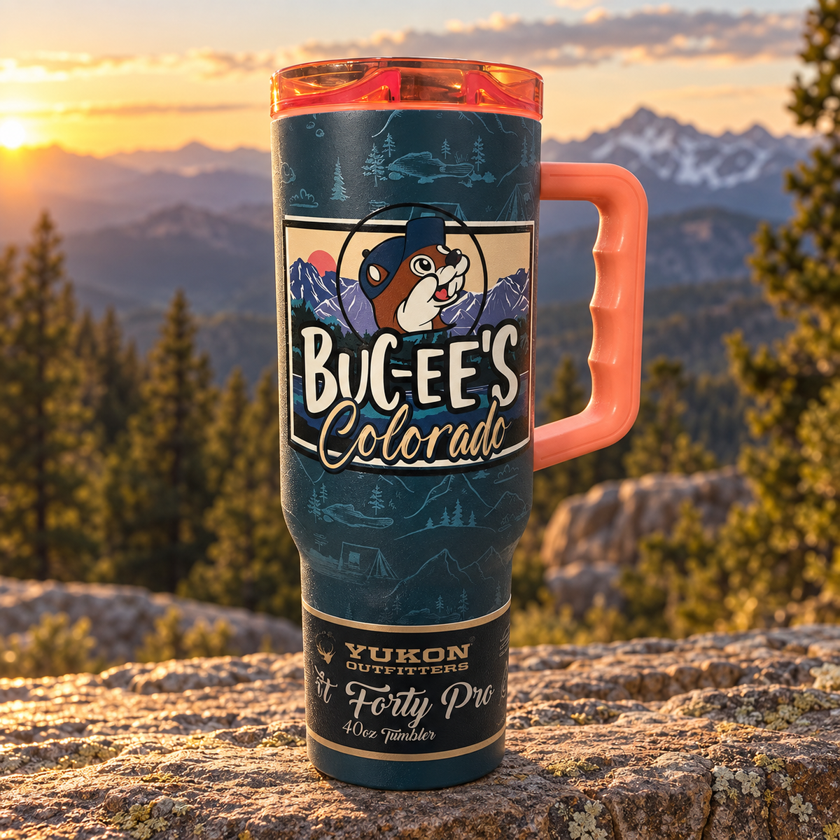 Buc-ee's Colorado Fit Forty Tumbler