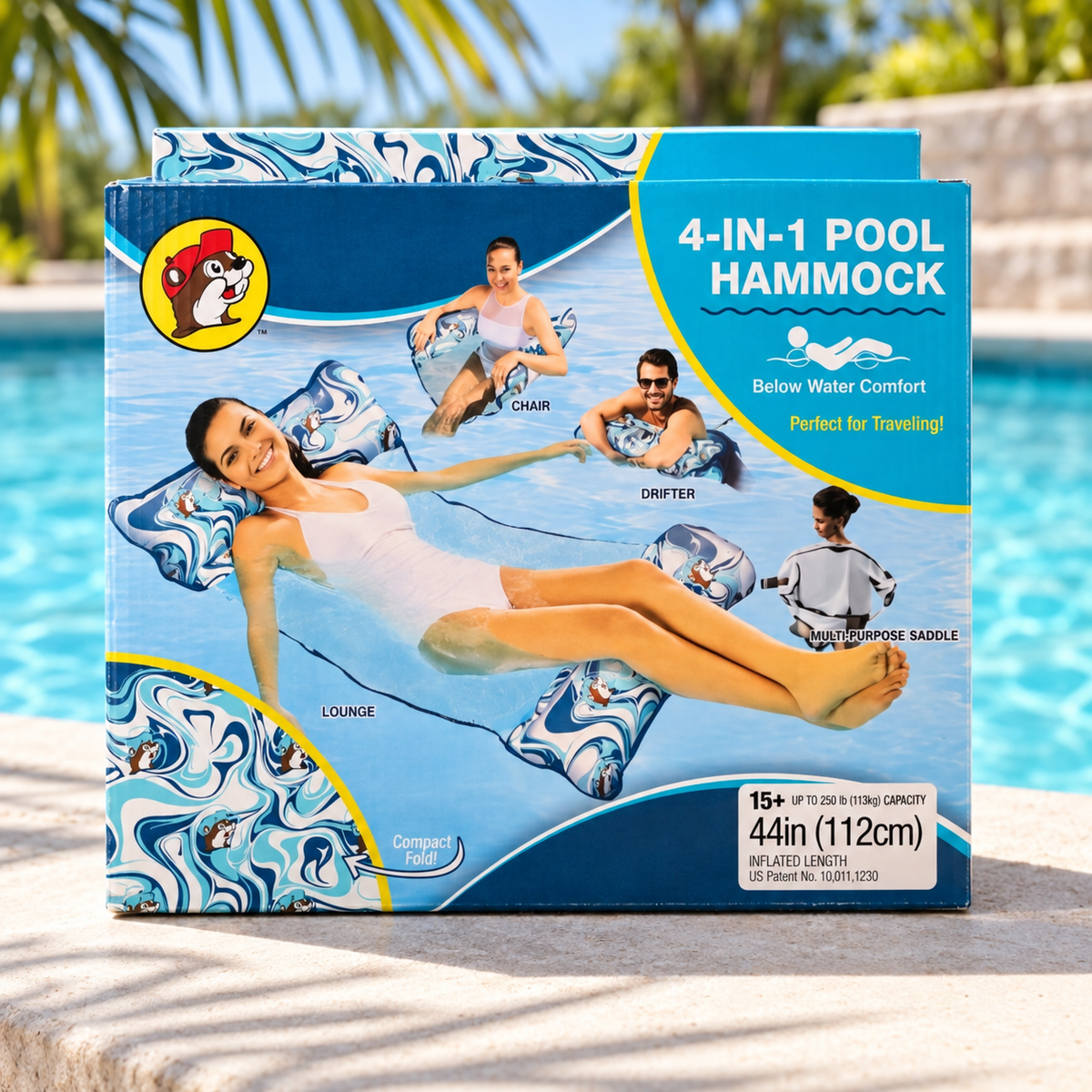 Buc-ee's Pool Hammock