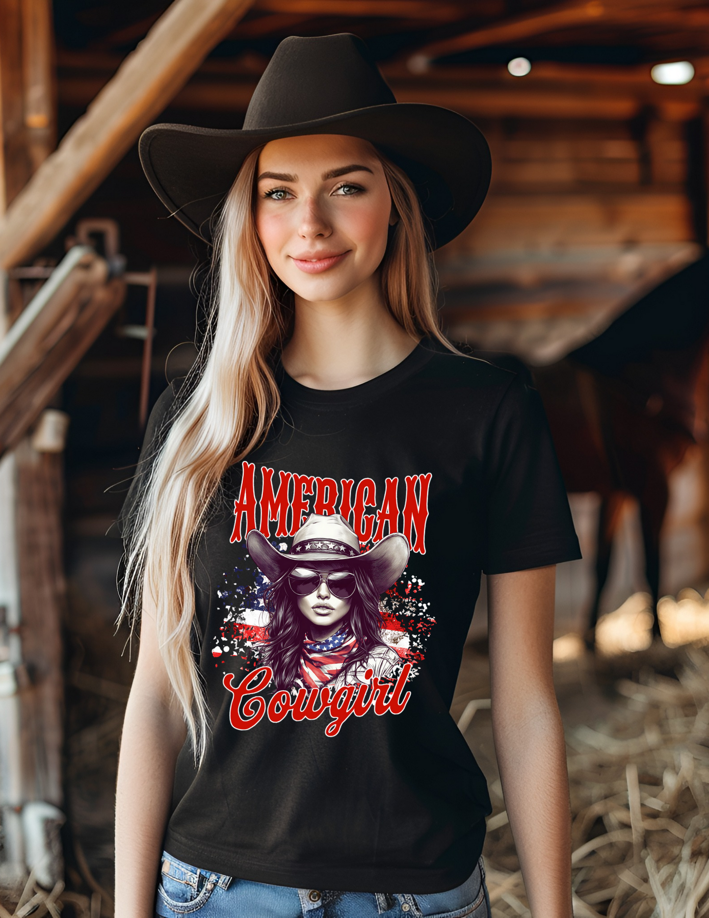American Cowgirl Tee