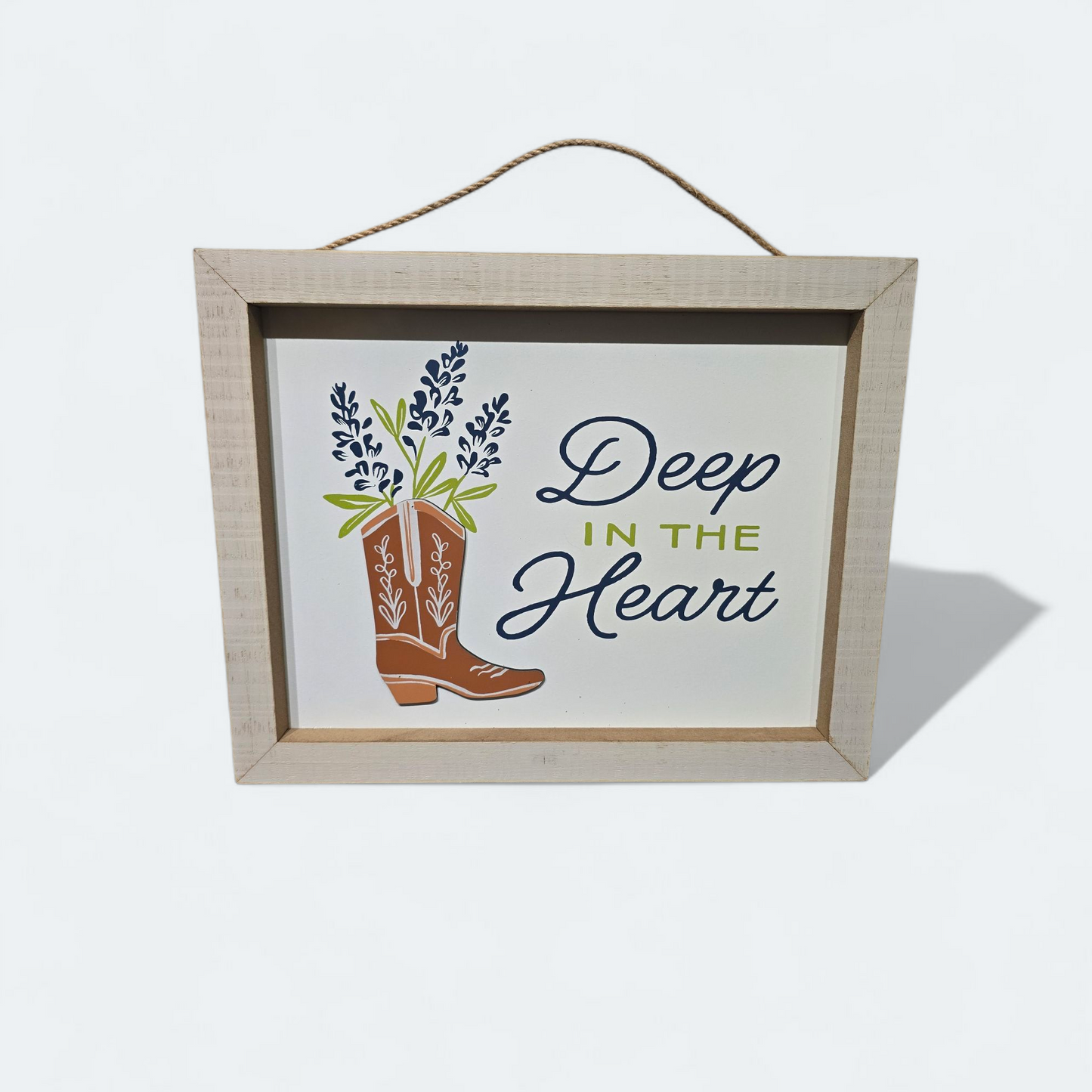 Destination Holiday - Deep in the Heart Sign