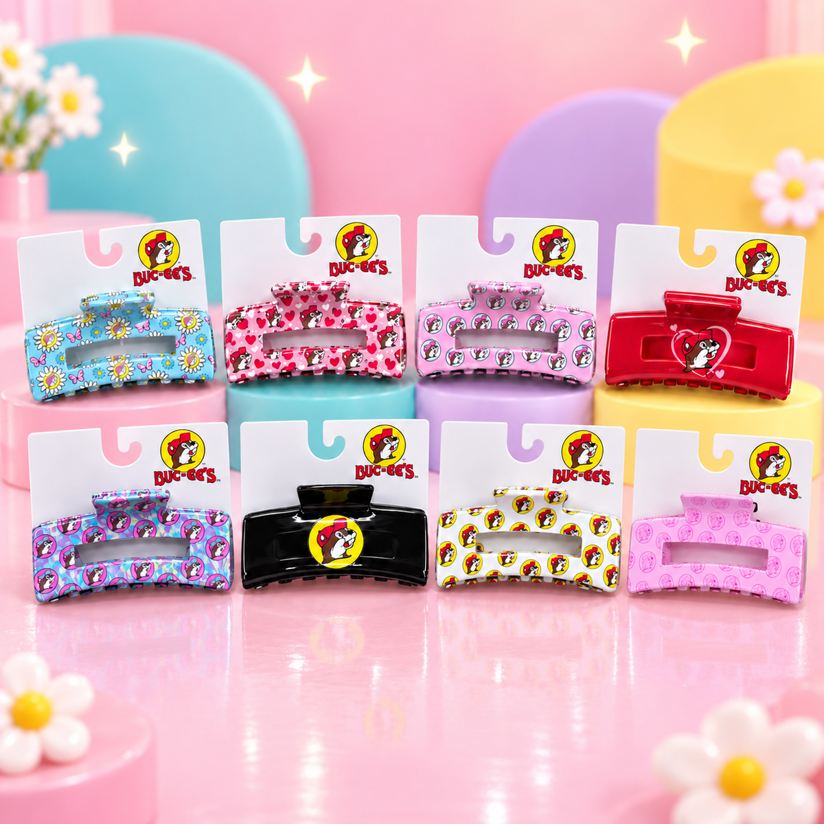 Buc-ee's Hair Clips