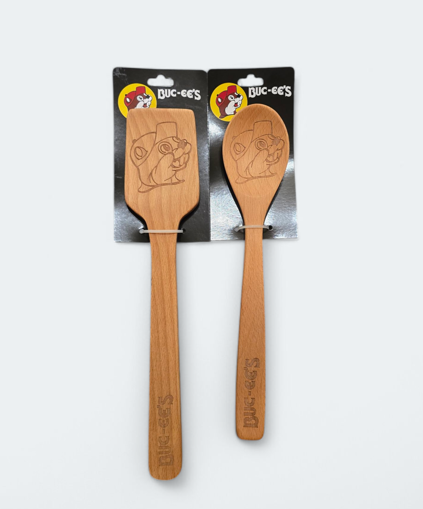Buc-ee's Wooden Kitchen Utensils