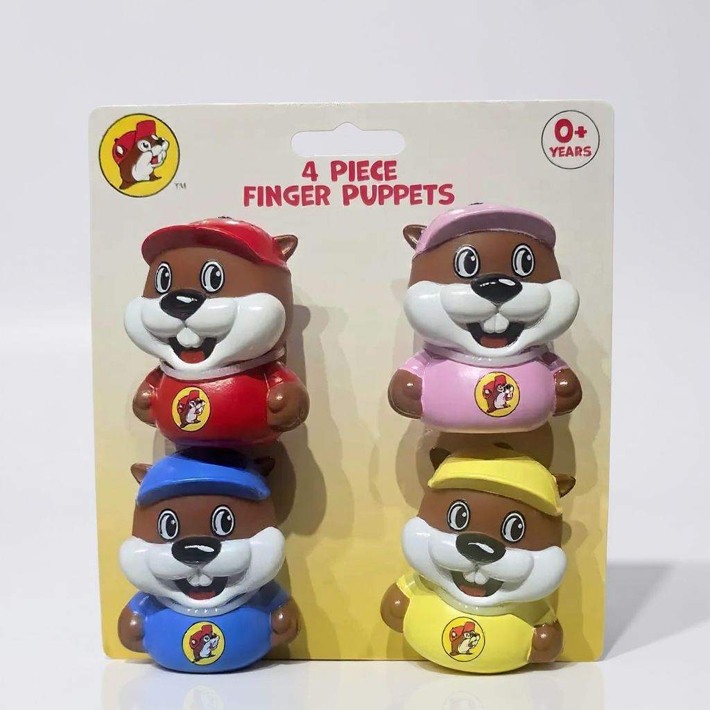 Buc-ee's Finger Puppet Set