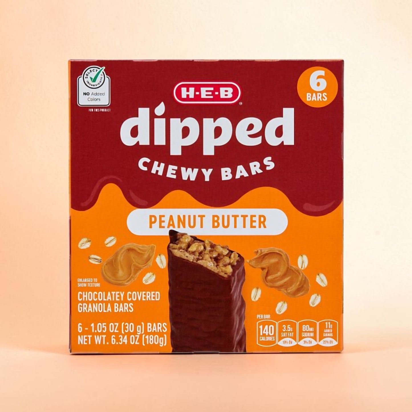 H-E-B Dipped Chewy Bars