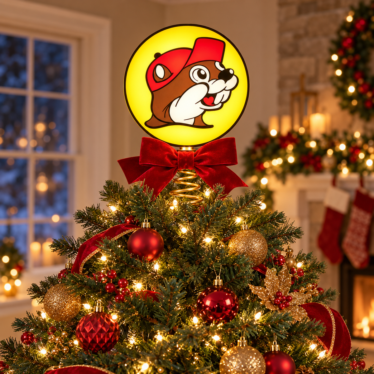 Buc-ee's Christmas Tree Topper