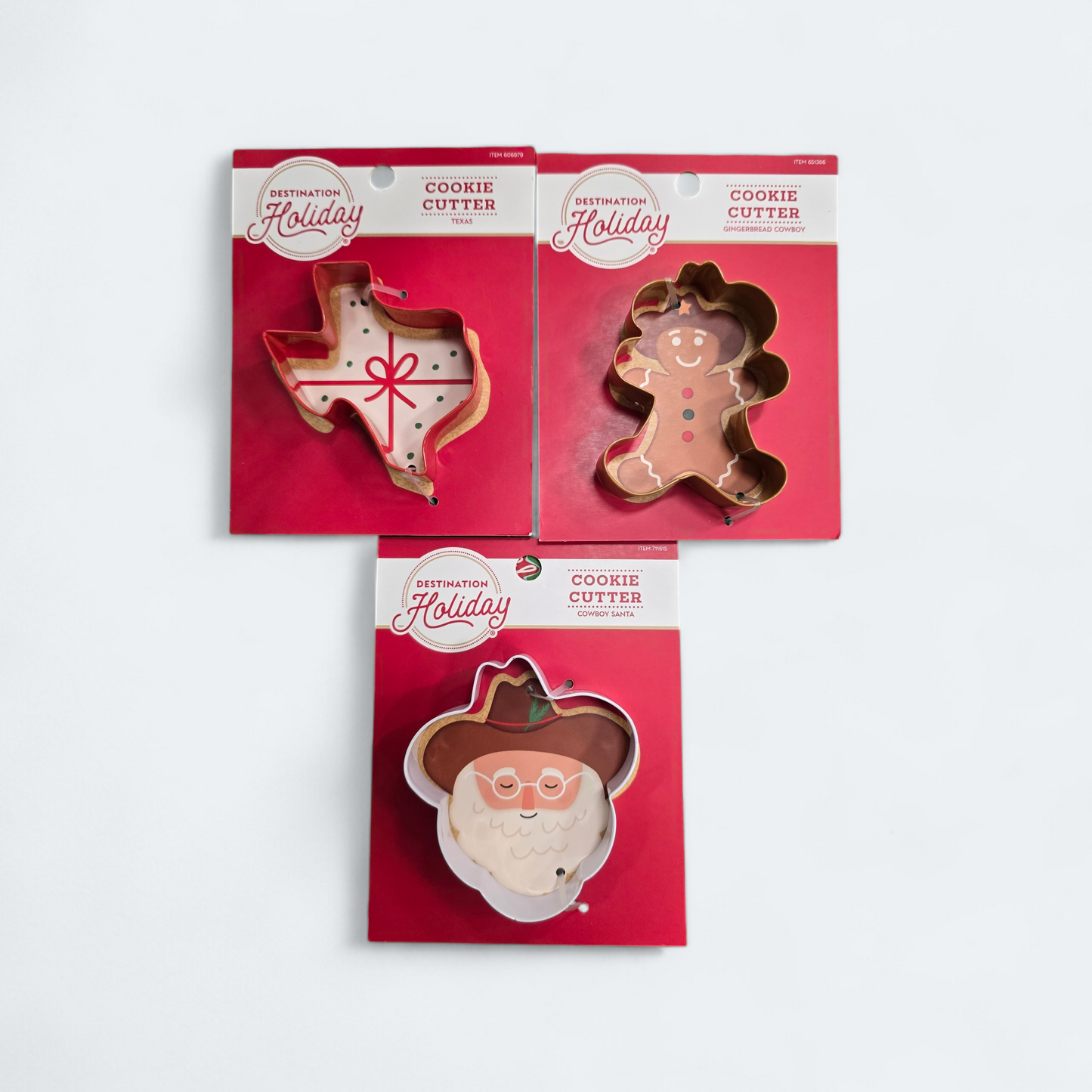 H-E-B Holiday Cookie Cutter 3in.