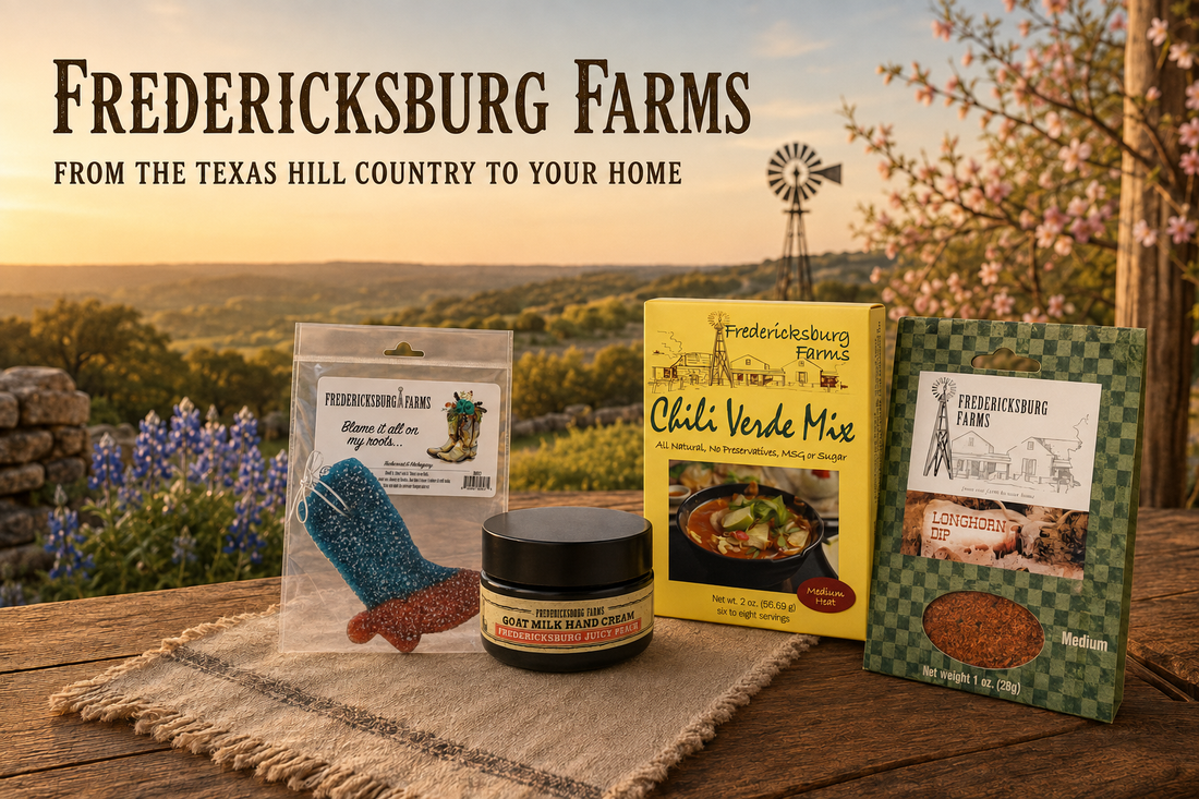 From the Texas Hill Country to Your Home: Discover Fredericksburg Farms