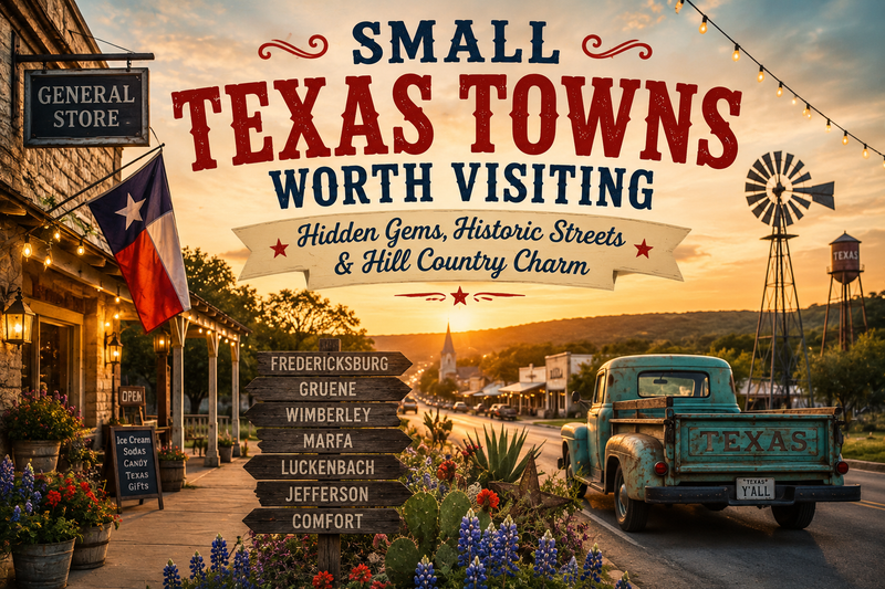 Small Texas Towns Worth Visiting
