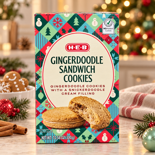 H-E-B Gingerdoodle Sandwich Cookies