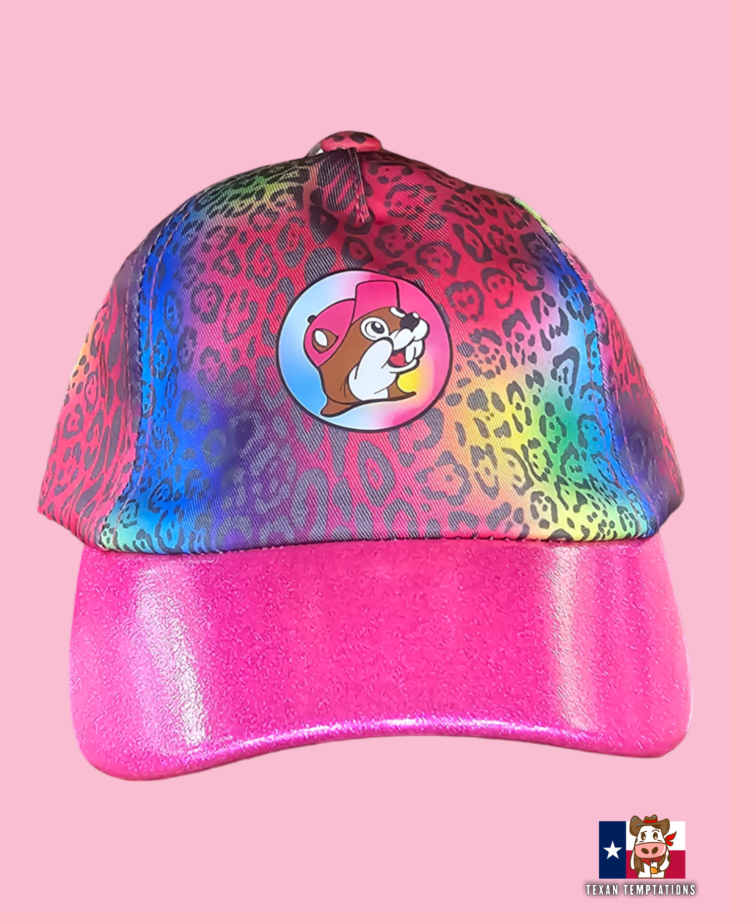 Buc-ee's Leopard Tie Dye Hat