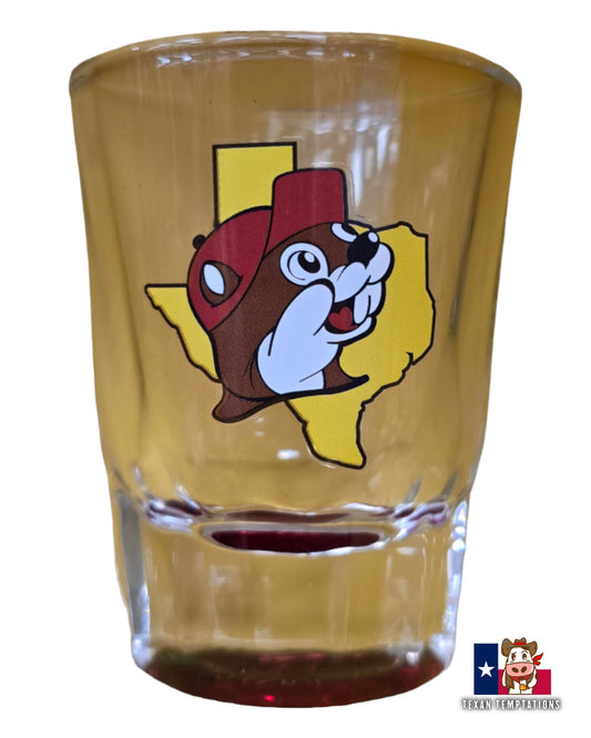 Buc - ee's "Best Lil' Outhouse" Shot Glass - Texan Temptations