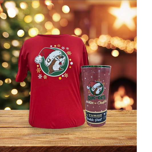 Buc-ee's Christmas Bundle - Tee & Tumbler 32oz.