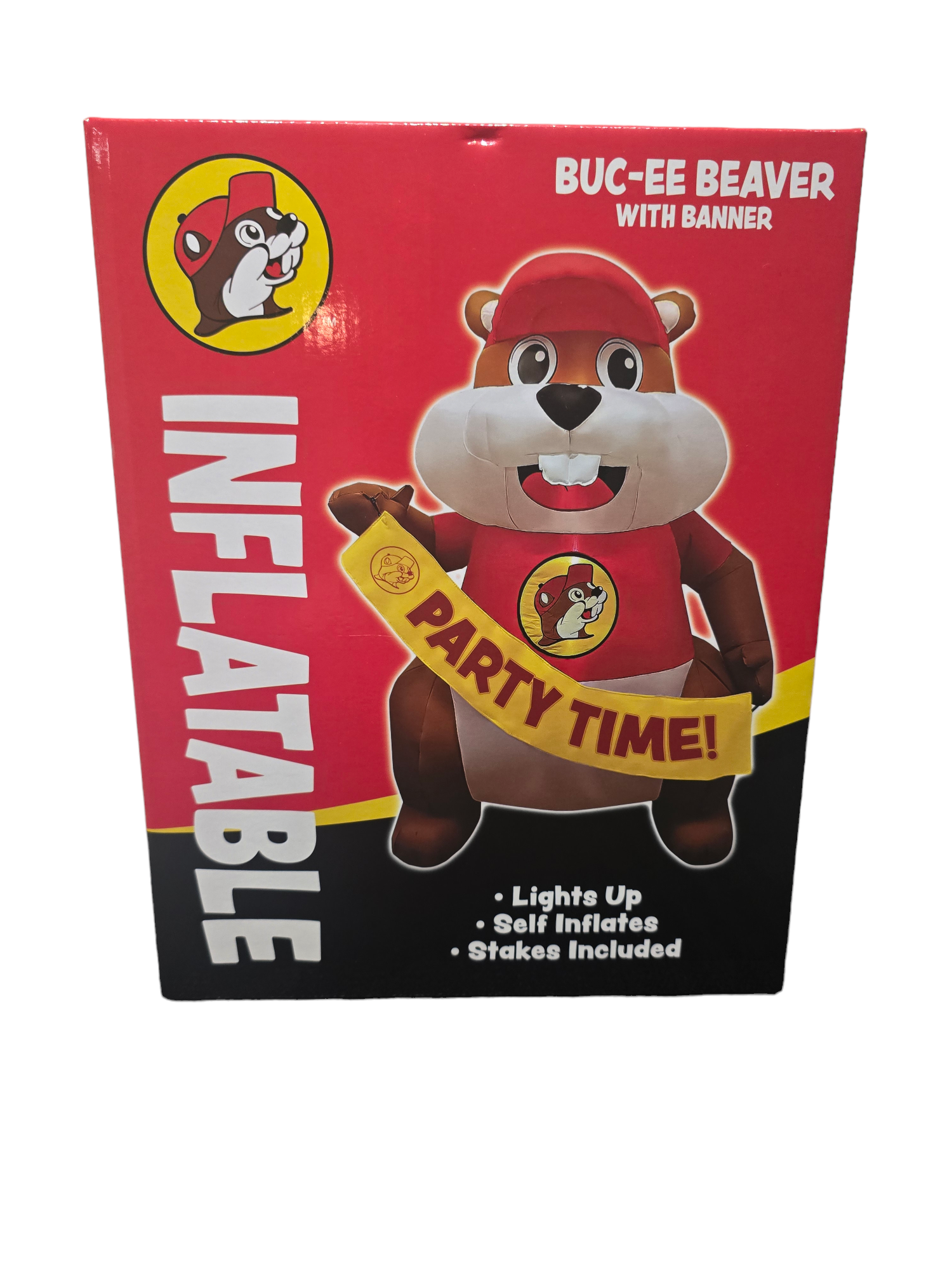 Buc-ee's Buc-ee Beaver 6' Ft Holiday selling Christmas Inflatable Lighted Bucees NEW