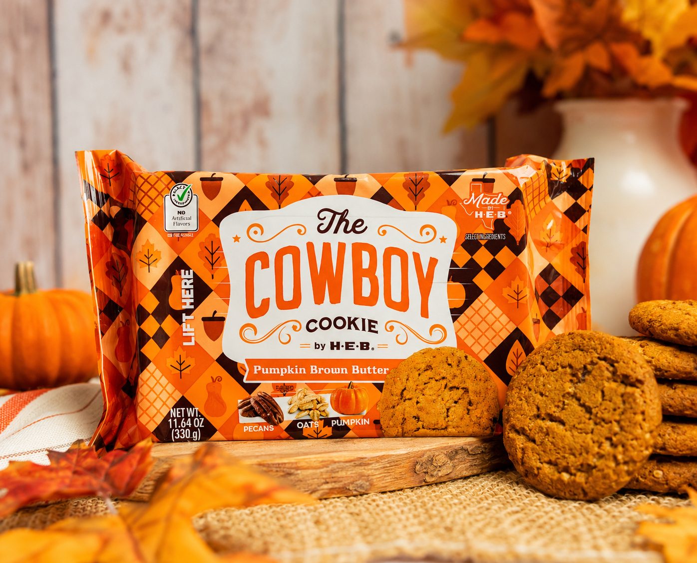 H‑E‑B The Cowboy Cookie - Pumpkin Brown Butter