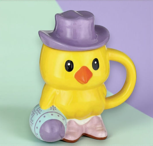 H-E-B Destination Holiday Cowboy Chick Easter Mug