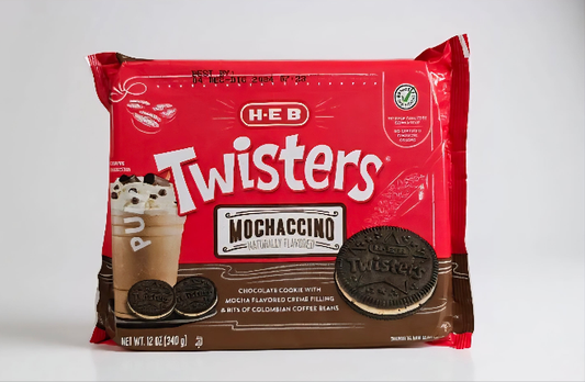 H-E-B Twister Cookies - Mochacinno