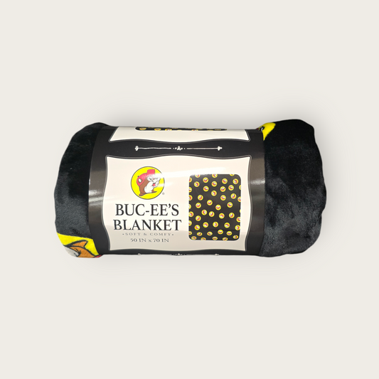 Buc-ee's Classic Beaver Logo Blanket