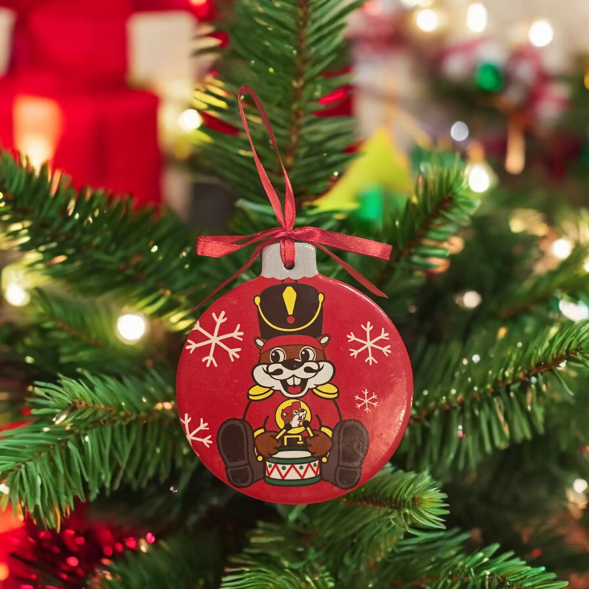 Buc-ee's Nutcracker Ornament Texan Temptations1