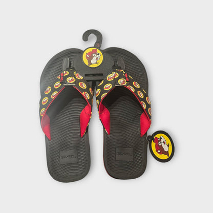 Buc - ee's Black Sandals - Texan Temptations