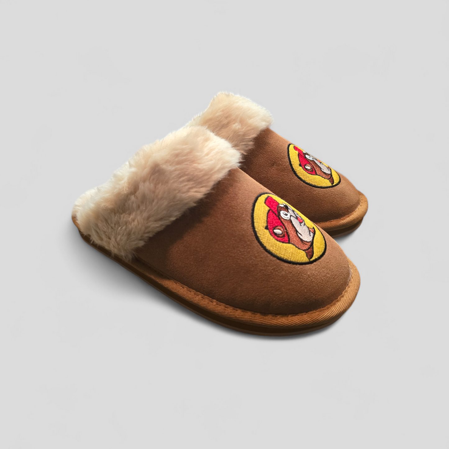 Buc-ee's Logo Slippers