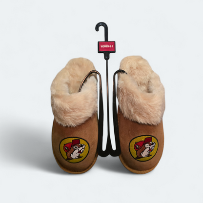 Buc-ee's Logo Slippers