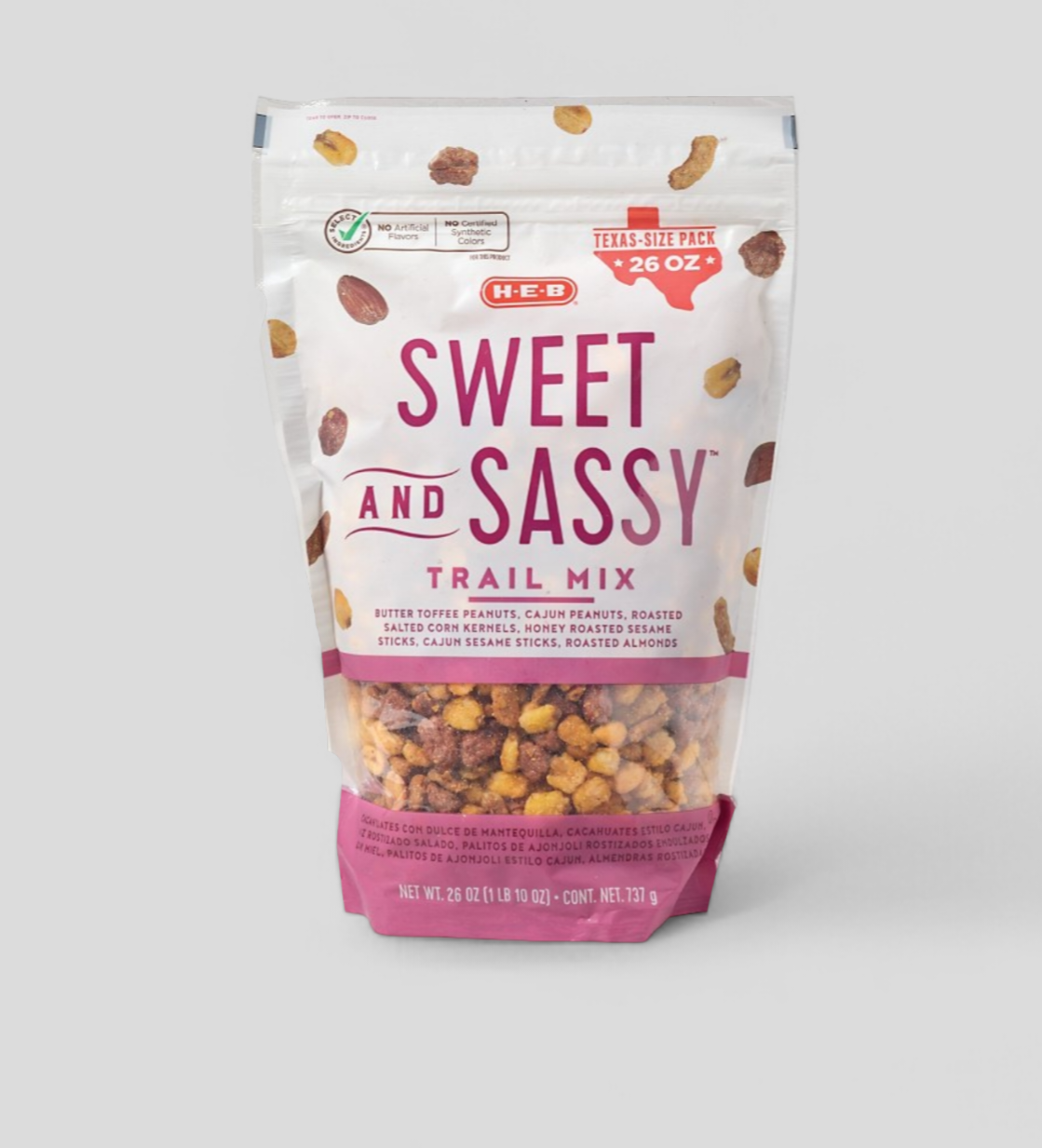 H-E-B Sweet & Sassy Trail Mix - Texas Size