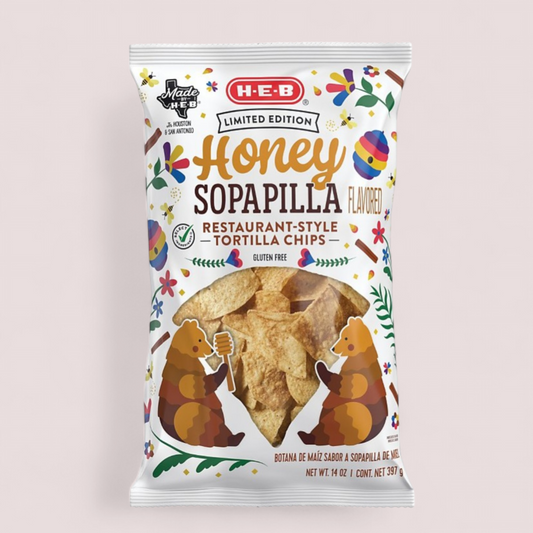 H-E-B  Honey Sopapilla Tortilla Chips