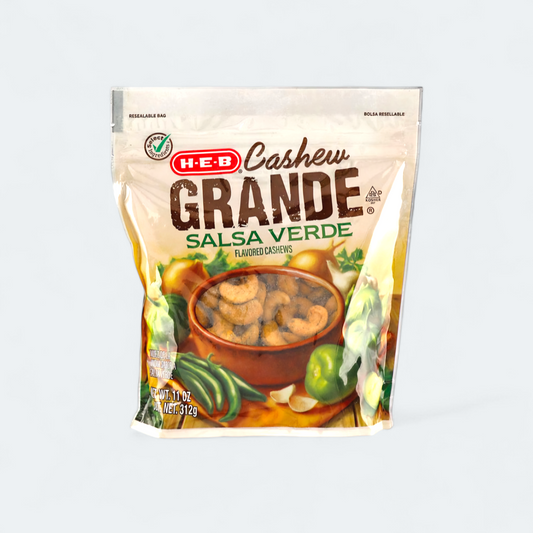 H-E-B Cashew Grande Salsa Verde,  11 oz.