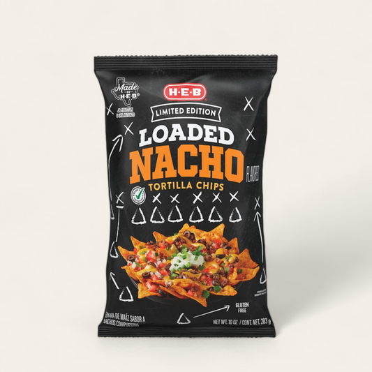 H-E-B Loaded Nacho Corn Tortilla Chips