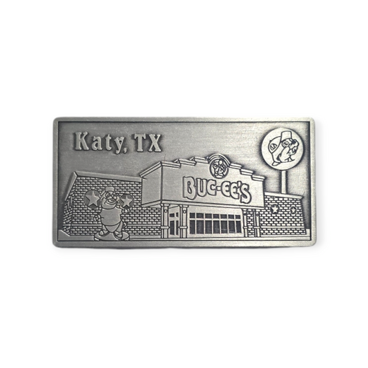 Buc-ee's Katy, TX Silver Magnet