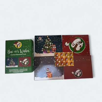 Buc-ee's Wishes Christmas Card - 12ct