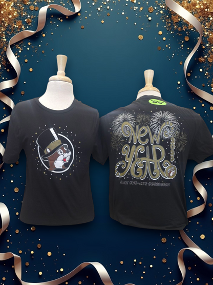 Buc-ee's 2025 Glow In the Dark New Year's Tee