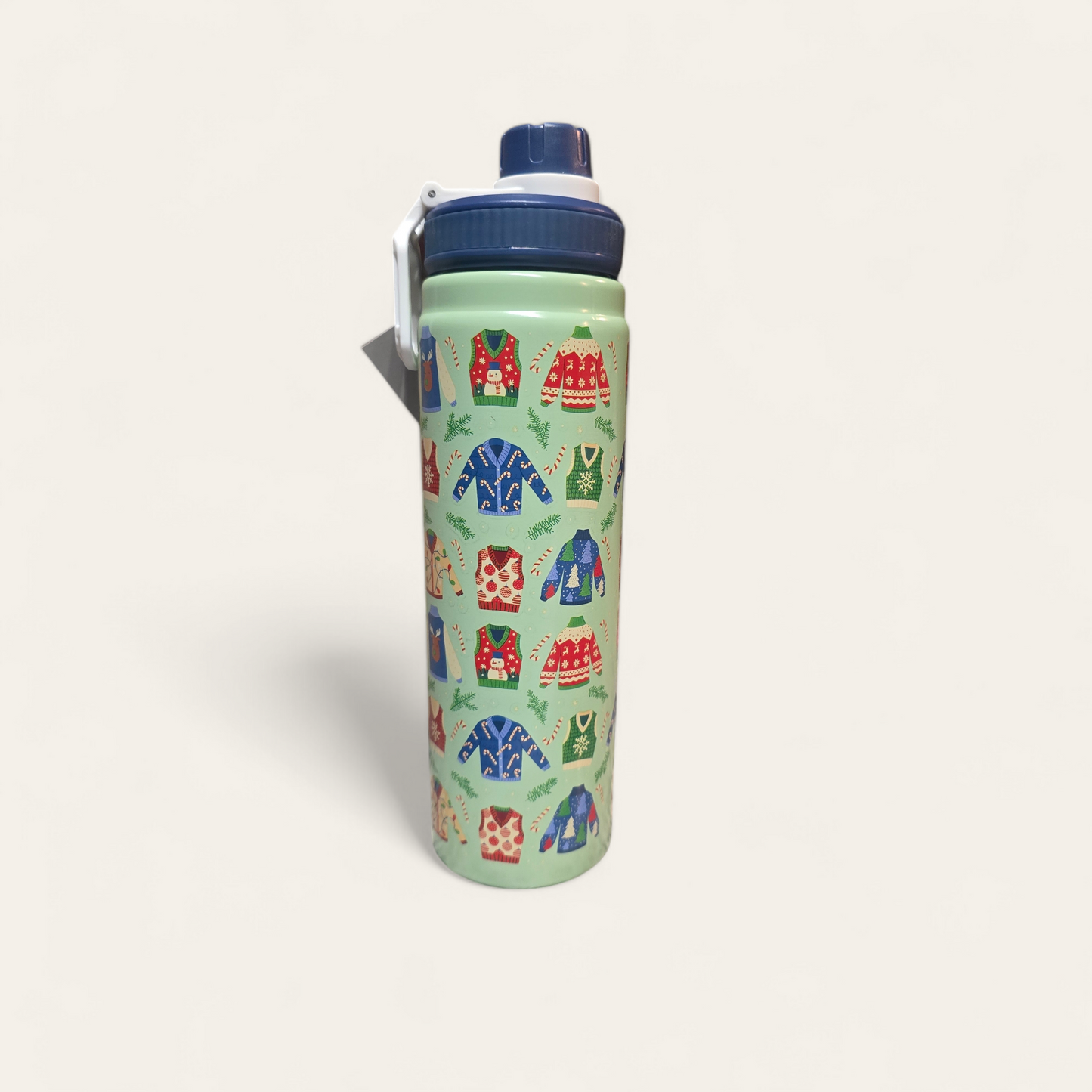 Christmas Ugly Sweater - Sports Bottle 22oz.