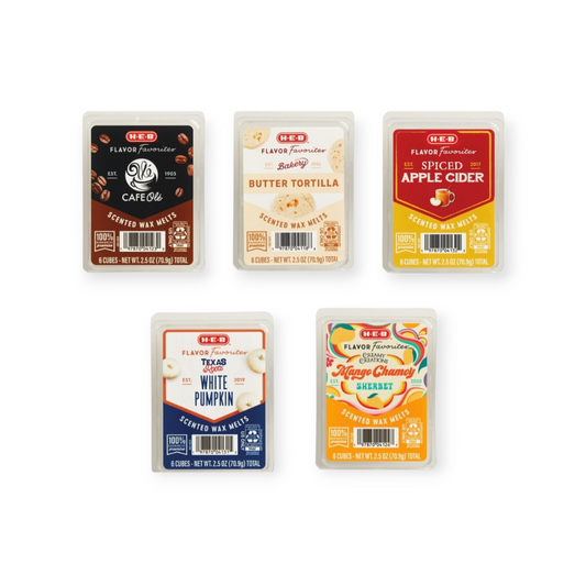 H-E-B Wax Melts - Texas  Favorites