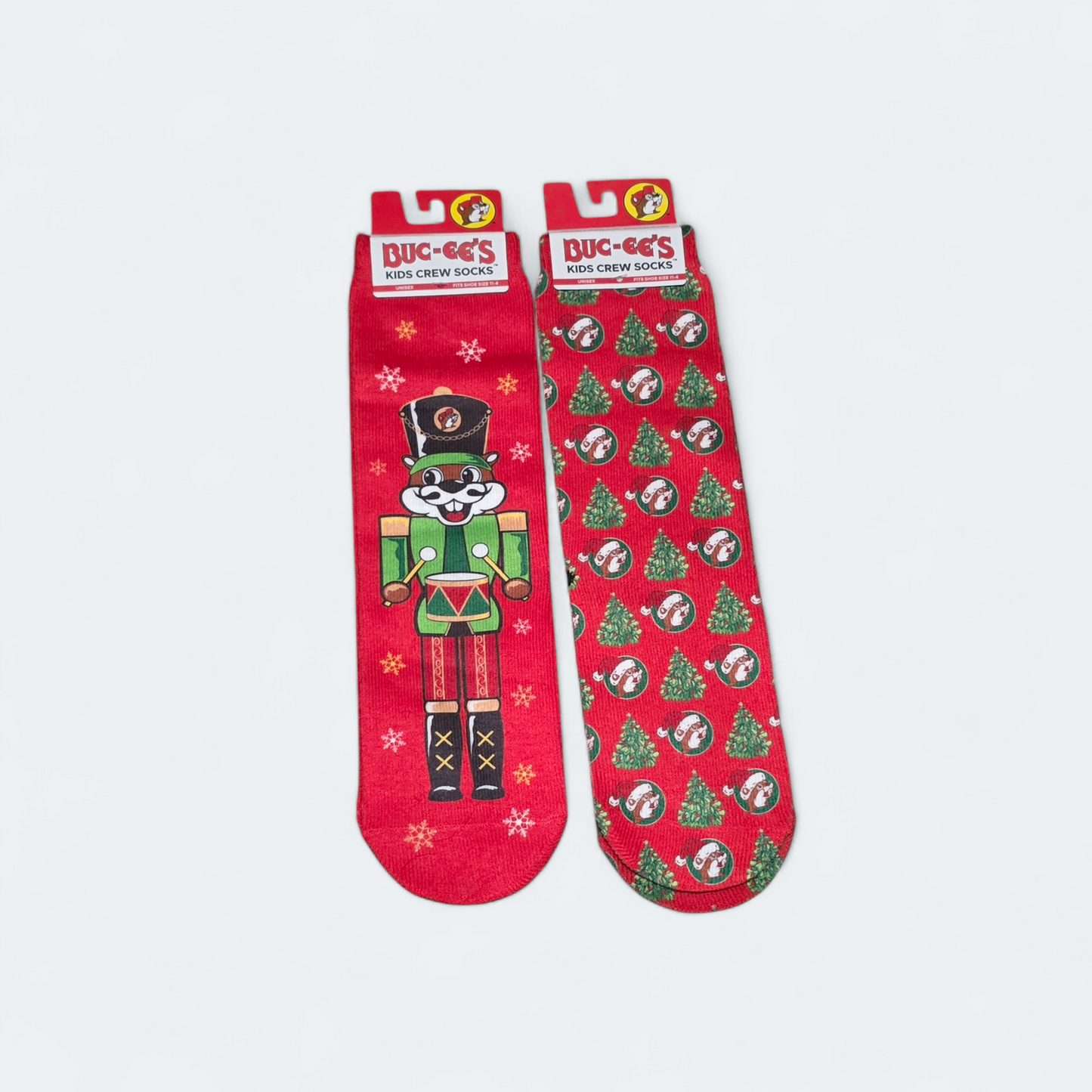 Buc-ee's Christmas Kids Crew Socks