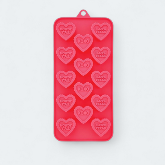 Destination Holiday - Candy Mold - Conversation Hearts