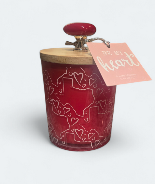 Destination Holiday- Texas Hearts Scented Candle
