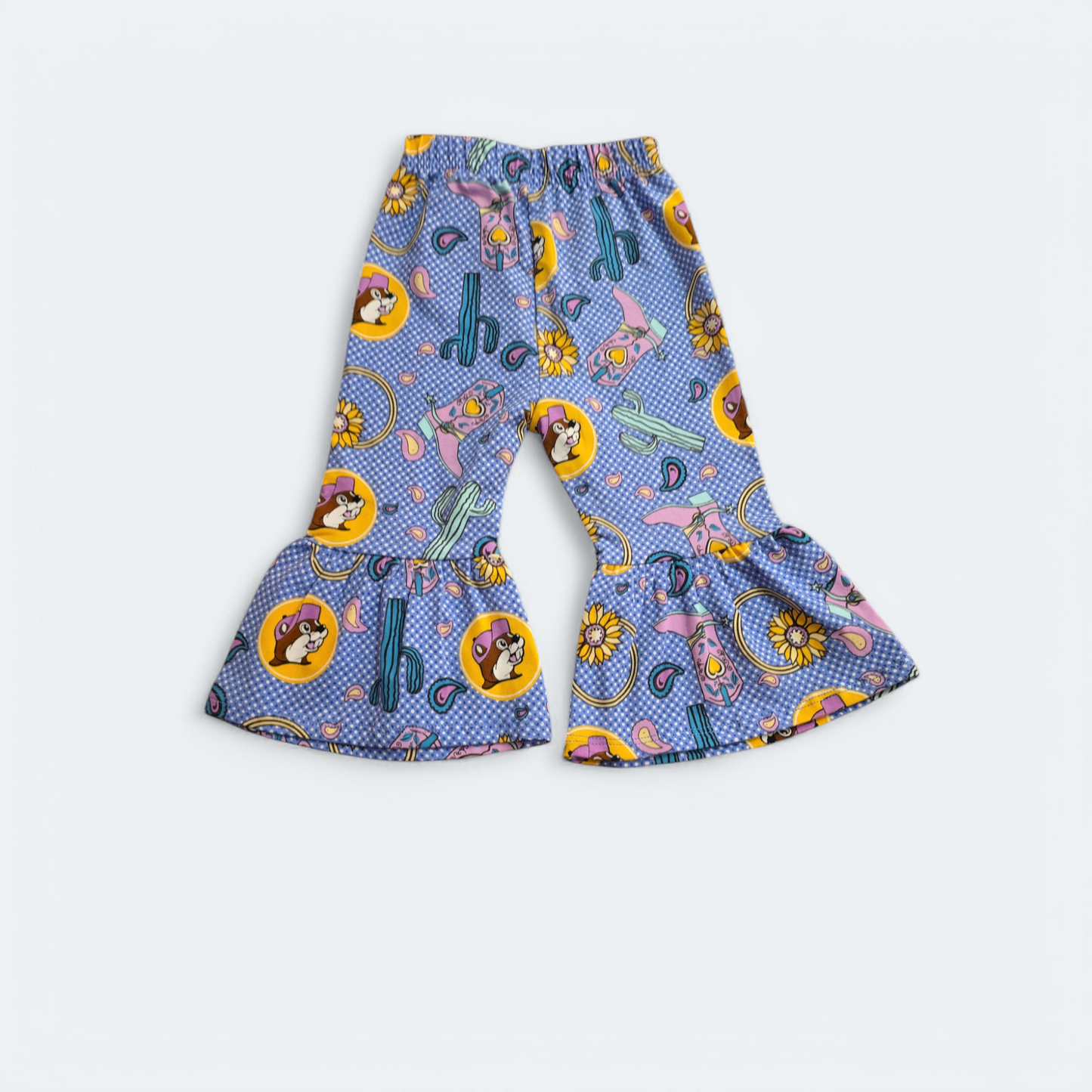 Buc-ee's Sunflower Bell Bottoms - Infant