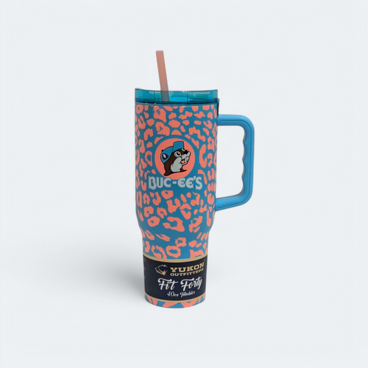 Buc-ee's Neon Print Tumbler