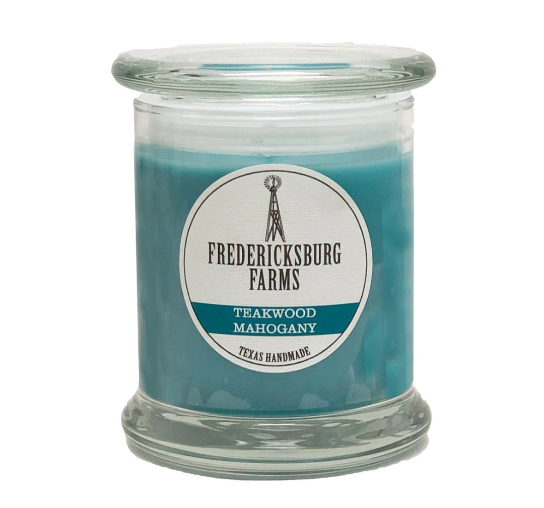 Fredericksburg Farms - Teakwood Mahogany - 9oz Candle