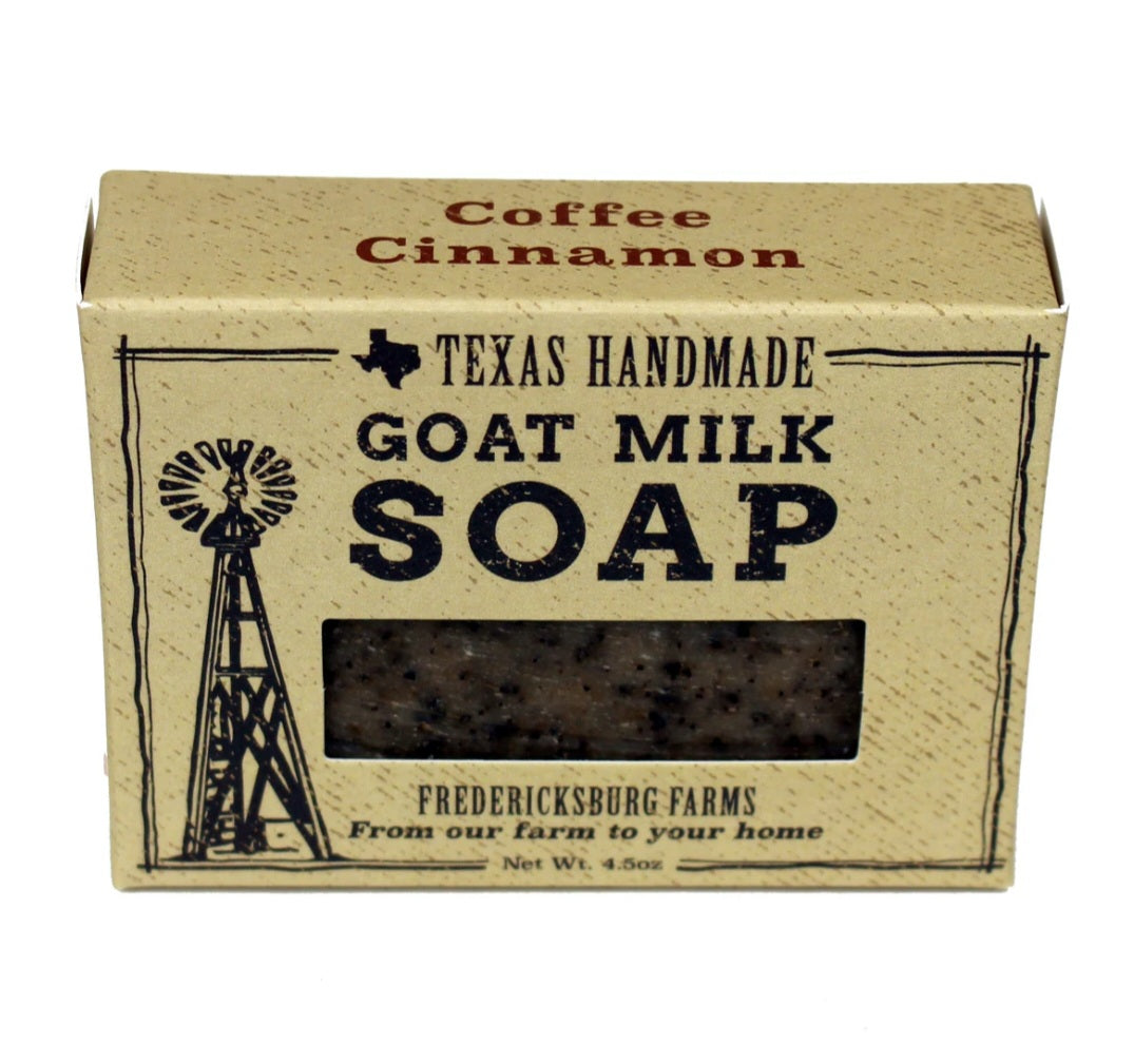 Fredericksburg Farms - Coffee Cinnamon Milk Bar Soap