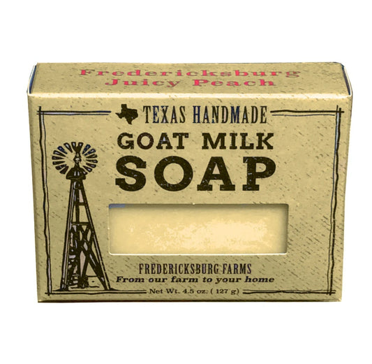 Fredericksburg Farms - Juicy Peach Goat Milk Bar Soap