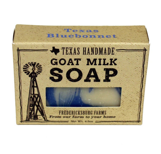 Fredericksburg Farms - Texas Bluebonnet Goat Milk Bar Soap