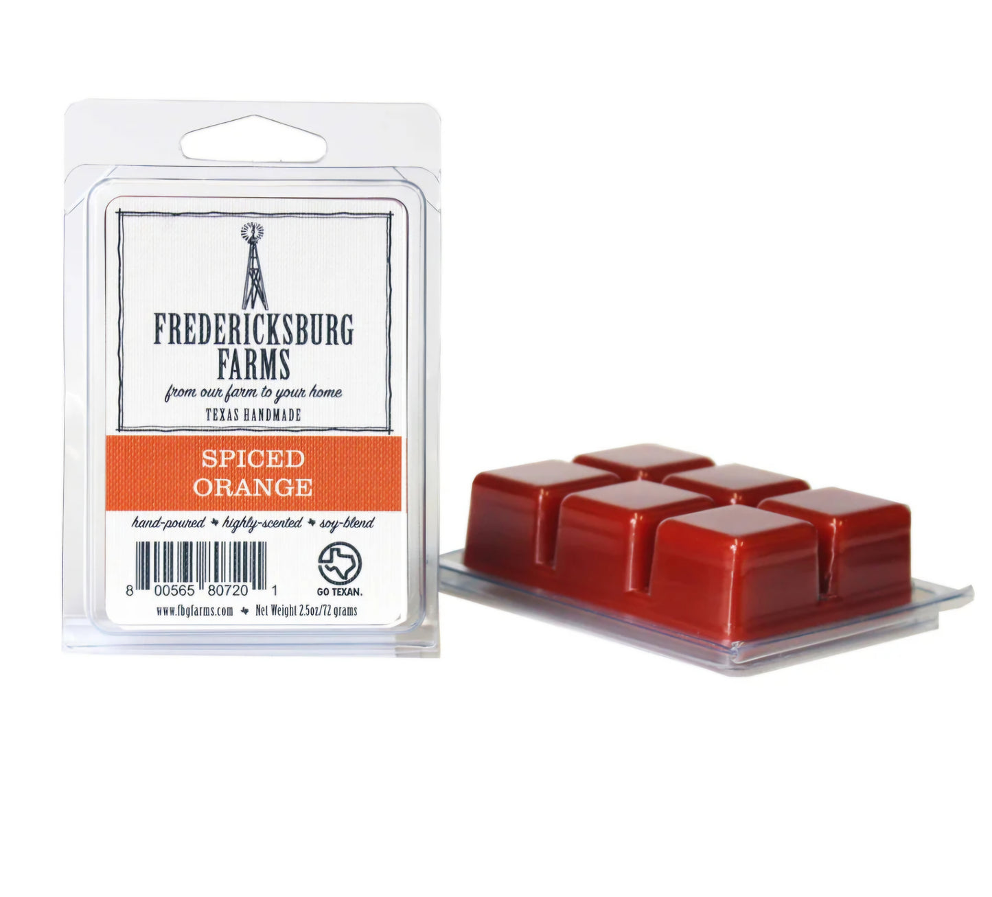 Fredericksburg Farms - Spiced Orange Wax Melt