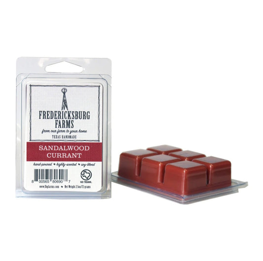 Fredericksburg Farms - Sandalwood Currant Wax Melt