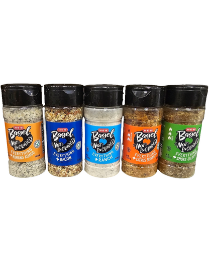 H-E-B Bagel Not Included Spice Blends