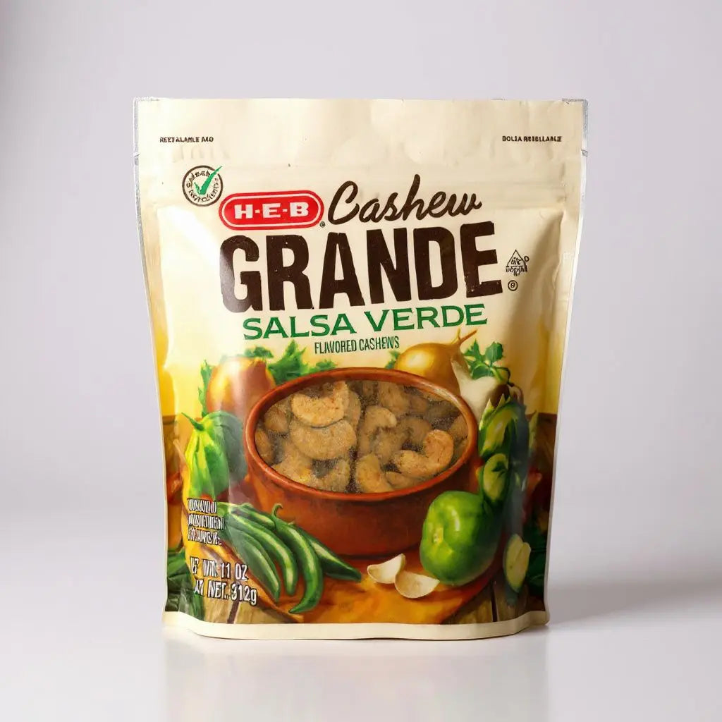 H-E-B Cashew Grande Salsa Verde,  11 oz. H-E-B