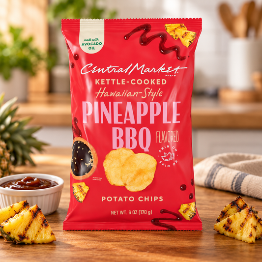 Central Market Pineapple BBQ Potato Chips
