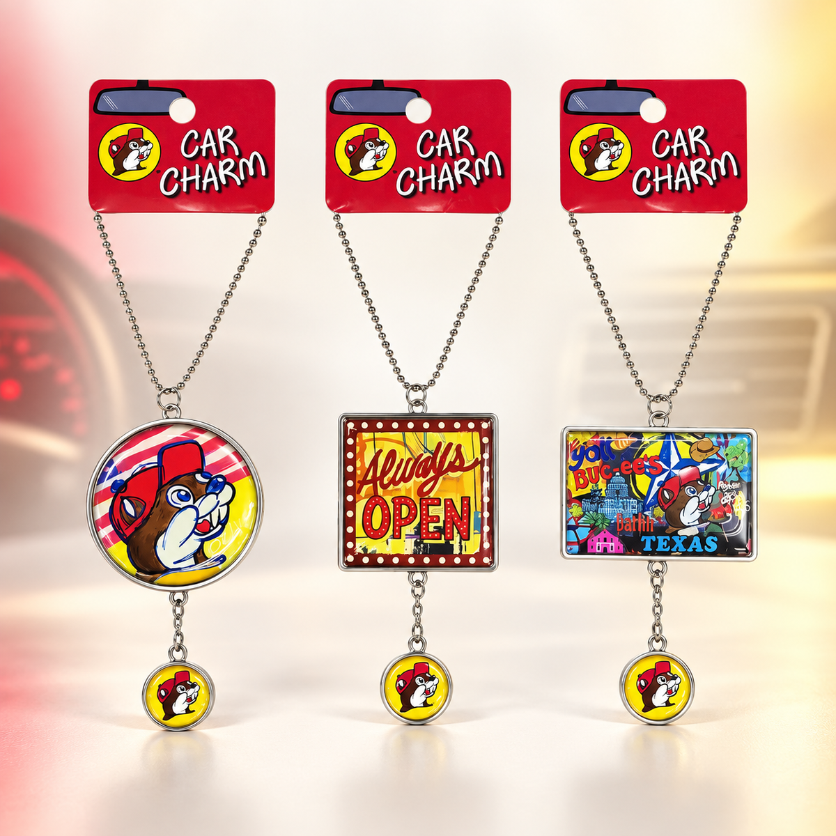 Buc-ee's Car Charms