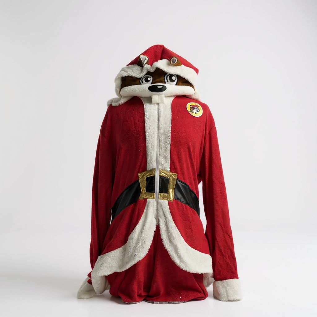 Buc-ee's Beaver Santa Onesie
